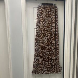 PrettyLittleThing Animal Print Maxi Skirt